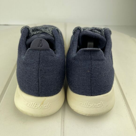 Allbirds Wool Runners Shoes Womens Size 8 Blue Lace Up Comfort Walking Sneakers - Picture 4 of 8
